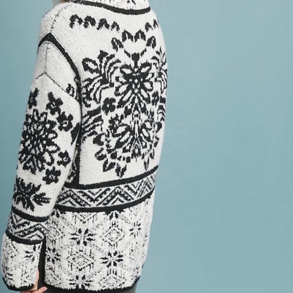 NWT Anthropologie Alaskan Half Zip Sweater - Picture 2 of 5